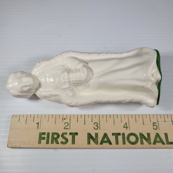 1958 Goebel Hummel Nativity WOMAN BASKET Figurine Sacrart Western Germany HX 281 - Picture 2 of 5